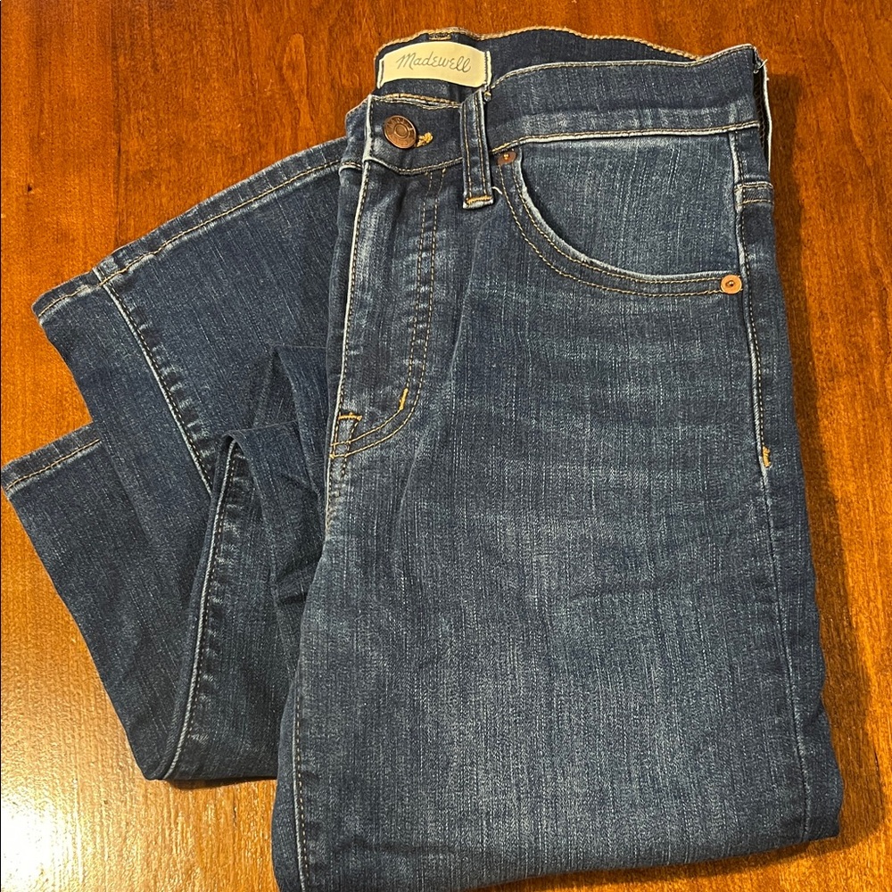 Madewell women’s  Dark Blue Slim Jeans